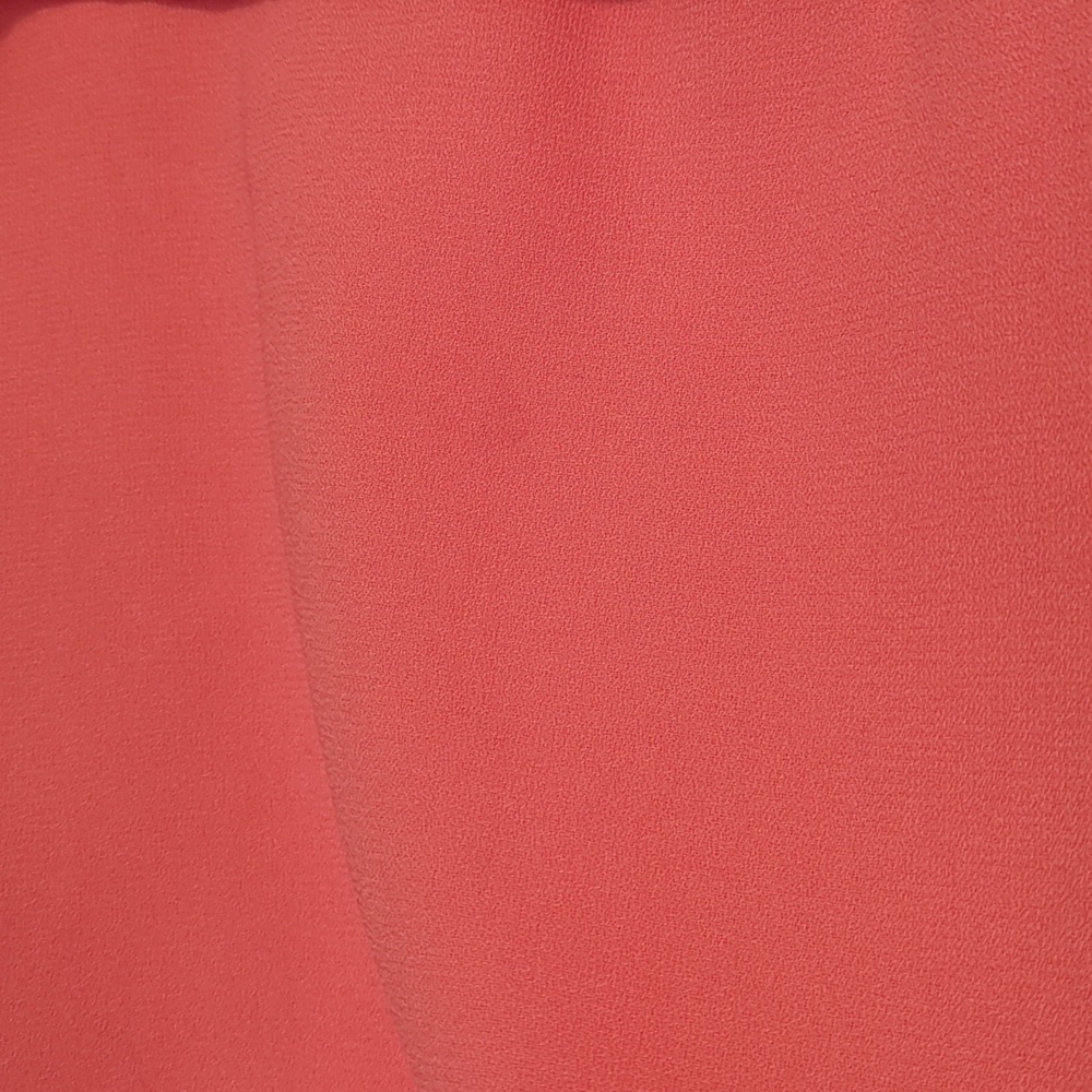 Abercrombie & Fitch coral pink tiered sleeveless mini dress - Picture 8 of 11